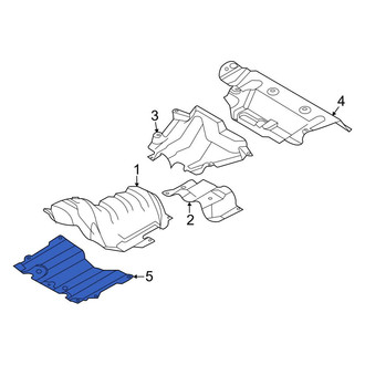 Ford OE - Rear Floor Pan Heat Shield