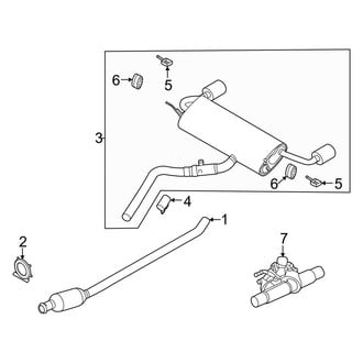 Ford OE - Exhaust System - Exhaust Components