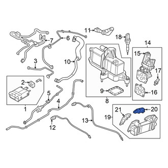 Ford OE - Right Exhaust Gas Recirculation (EGR) Cooler Gasket