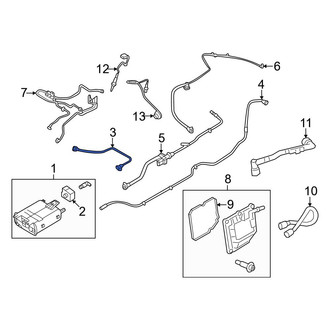 Ford OE - Evaporative Emissions System Lines