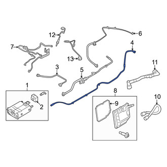 Ford OE - Evaporative Emissions System Lines