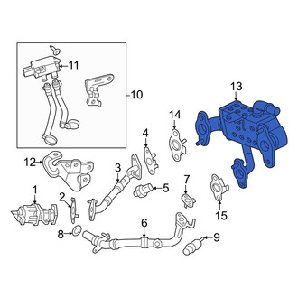 Ford OE - Exhaust Gas Recirculation (EGR) Cooler
