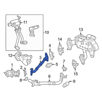 Ford OE - Exhaust Gas Recirculation (EGR) Tube