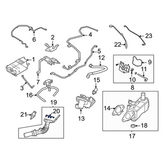 Ford OE - Exhaust Gas Recirculation (EGR) Tube Gasket