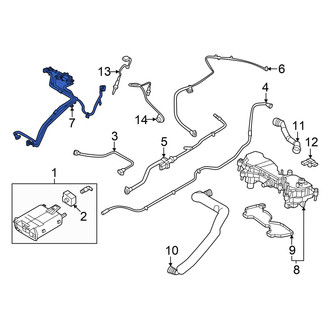 Ford OE - Evaporative Emissions System Lines