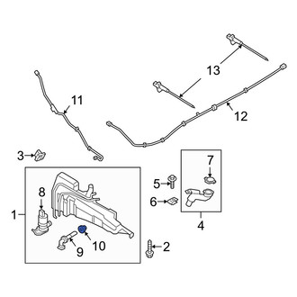 Ford OE - Washer Fluid Level Sensor Seal