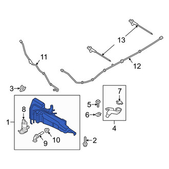 Ford OE - Washer Fluid Reservoir