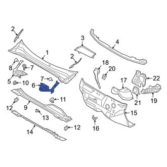 Ford OE - Front Left Cowl Panel Reinforcement