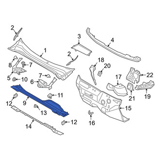 Ford OE - Lower Cowl Panel