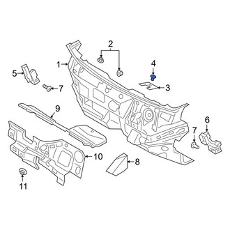 Ford OE - Dashboard Panel Insulator Clip