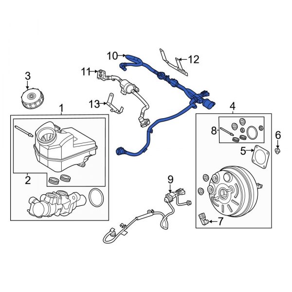 Brake Vacuum Hose