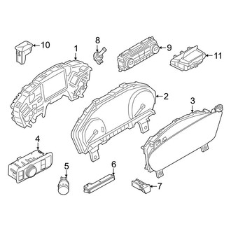 Ford OE - Instrument Panel - Cluster & Switches