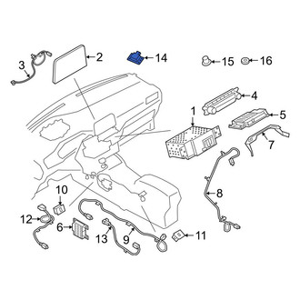 Ford OE - Navigation Microphone