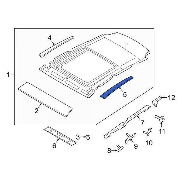 Sunroof Molding