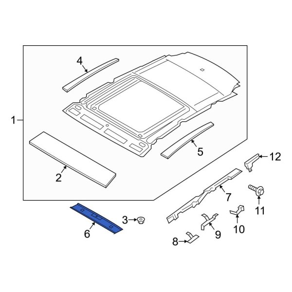 Sunroof Molding