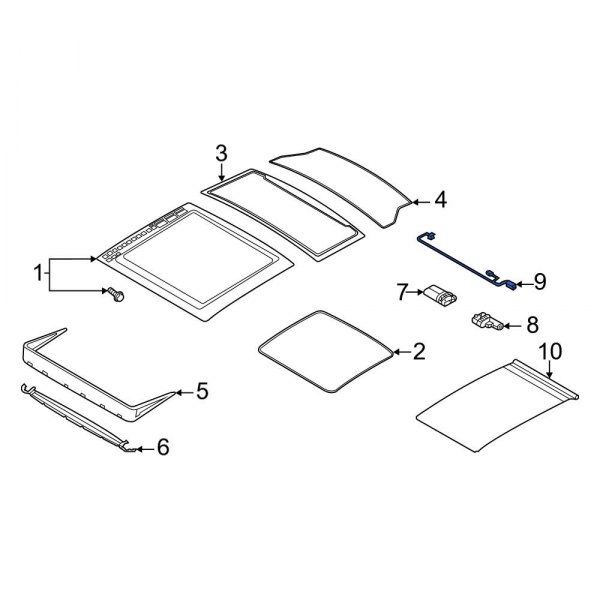 Sunroof Wiring Harness