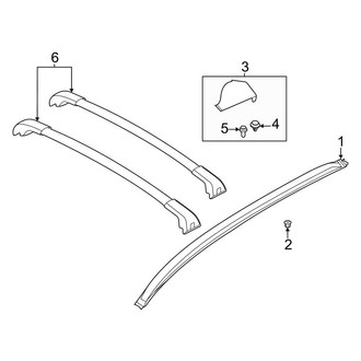 Ford OE - Roof - Luggage Carrier