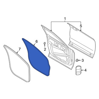 Ford OE - Front Right Outer Door Seal