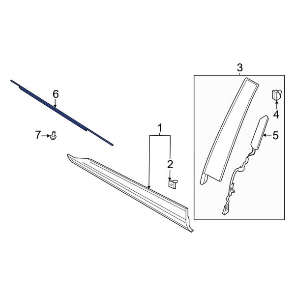 Door Belt Molding