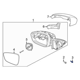 Ford OE - Door Mirror Bolt