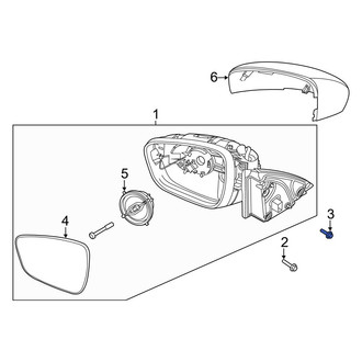 Ford OE - Door Mirror Bolt