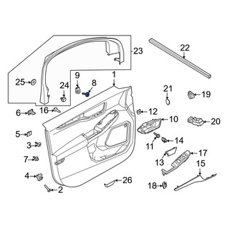 Ford OE - Door Interior Trim Panel Bolt