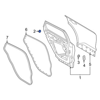 Ford OE - Front Door Plug
