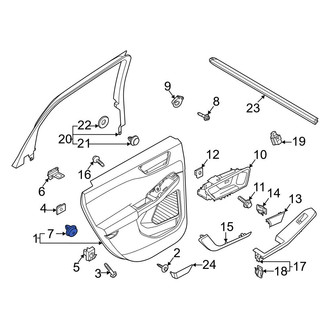 Ford OE - Lower Door Interior Trim Panel Retainer