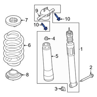 Ford OE - Suspension Shock Absorber Mounting Bolt