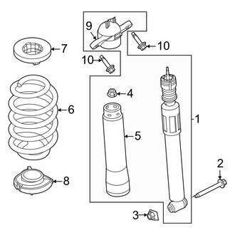 Ford OE - Rear Suspension - Shocks & Components (AWD)
