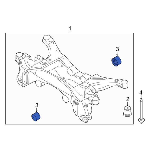 Differential Mount Insulator