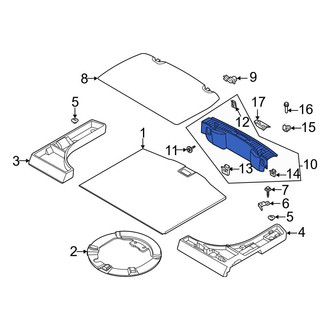 Ford OE - Rear Liftgate Trim Scuff Plate