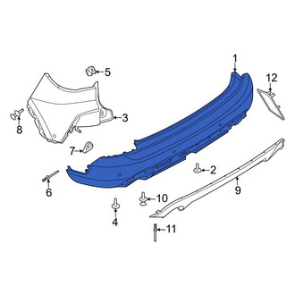 Ford OE - Rear Bumper Cover