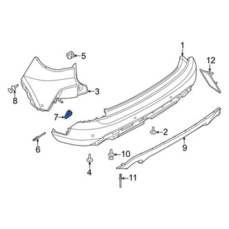 Ford OE - Bumper Corner Cover Clip