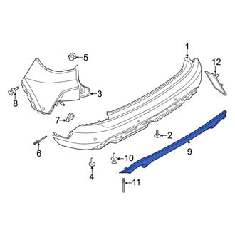 Ford OE - Rear Valance Panel