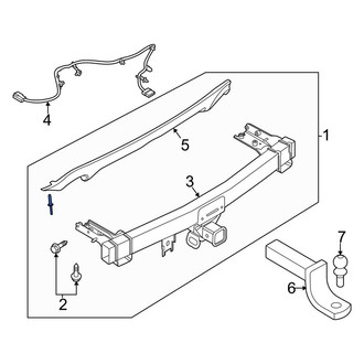 Ford OE - Rear Trailer Hitch
