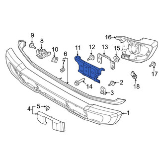 Ford OE - Front Right Bumper Face Bar Mount