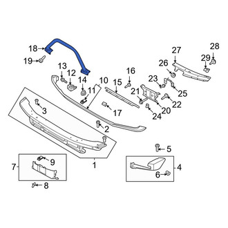 Ford OE - Front Bumper Guard