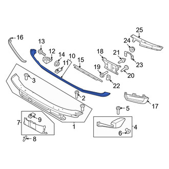 Ford OE - Front Bumper Trim