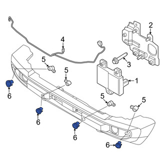 Ford OE - Front Left Inner Parking Aid Sensor Housing