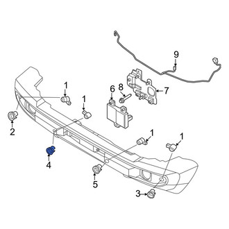 Ford OE - Front Right Inner Parking Aid Sensor Housing