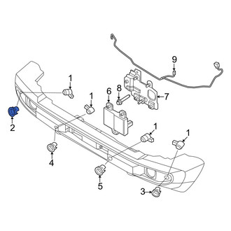 Ford OE - Front Right Outer Parking Aid Sensor Housing