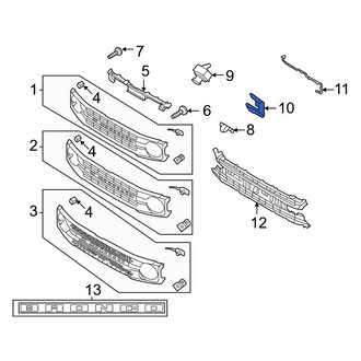 Ford OE - Front Park Assist Camera Bracket