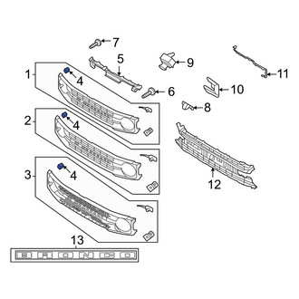 Ford OE - Grille Retainer