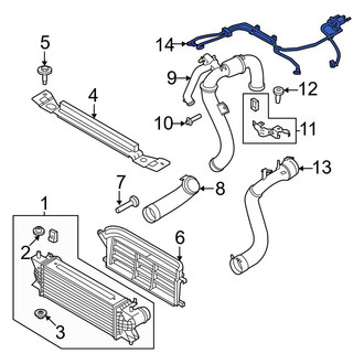 Ford OE - Evaporative Emissions System Lines