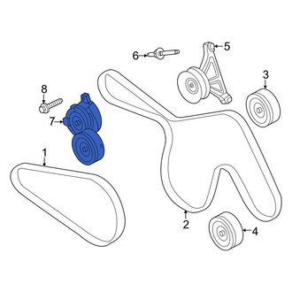 Ford OE - Accessory Drive Belt Tensioner Assembly
