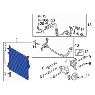 Ford OE - A/C Condenser