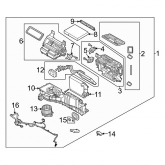 Ford Bronco Oem A C Heating Parts Systems Carid