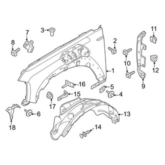 Ford OE - Fender & Components (Raptor)