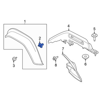 Ford OE - Fender Flare Clip